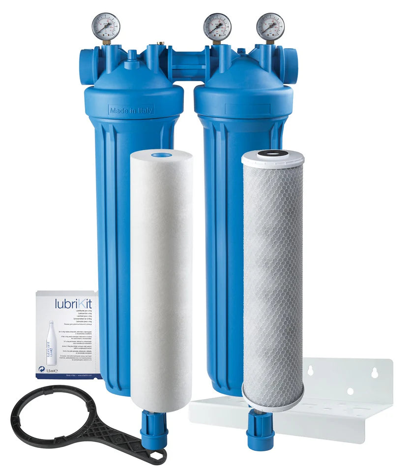 Artic Spring Whole Home Water Filtration & Purification System With Filters "Dual Unit"