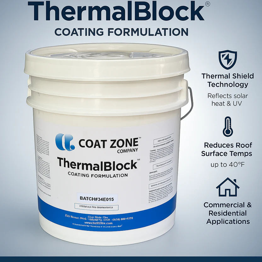 Coat Zone Thermal Block Commercial & Residential Coating Formulation